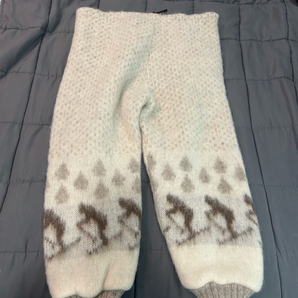 Alafoss Wool Knit knickers 100% wool New size xs  cream - Picture 6 of 7